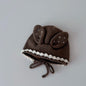 0-3 thn || Topi Bonnet Bayi Newborn Rajut Anak Emen Anak Impor Catalog OIMG OBP