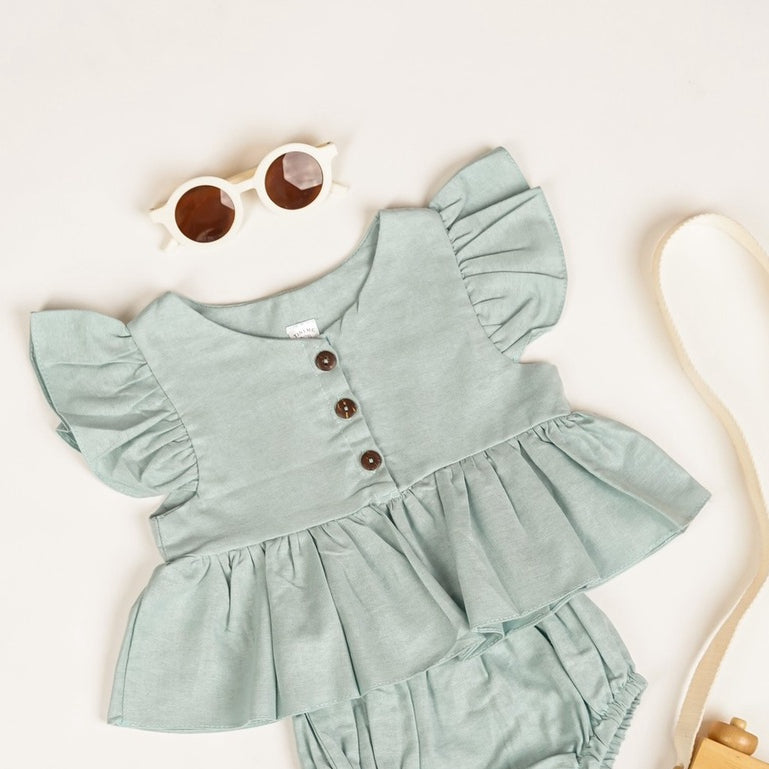 TINYME 0-3 thn || ( ATASAN PEPLUM / CELANA ) KAOS BAYI ANAK CASUAL catalog TMTM SNOWY