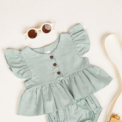 TINYME 0-3 thn || ( ATASAN PEPLUM / CELANA ) KAOS BAYI ANAK CASUAL catalog TMTM SNOWY