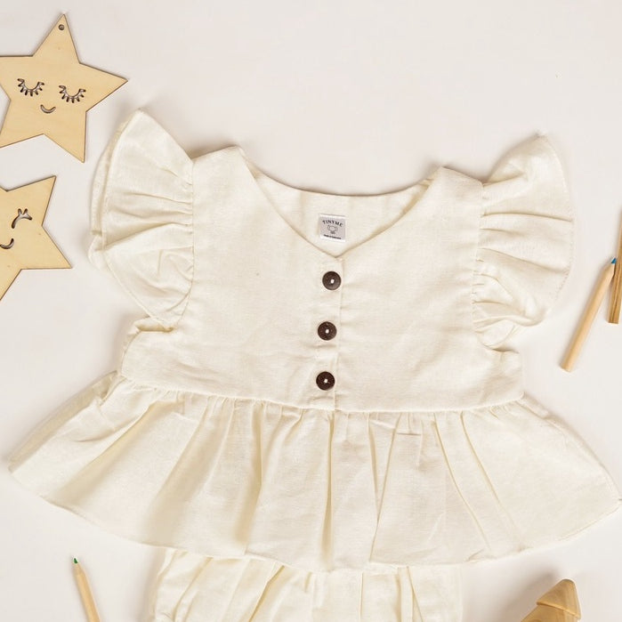 TINYME 0-3 thn || ( ATASAN PEPLUM / CELANA ) KAOS BAYI ANAK CASUAL catalog TMTM SNOWY