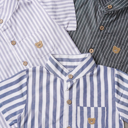 TINYME 1-4thn || Kemeja Koko Formal Kaos Kurta Shirt Kokoh Anak Laki-laki Pakaian Bayi catalog TMTM NOAH