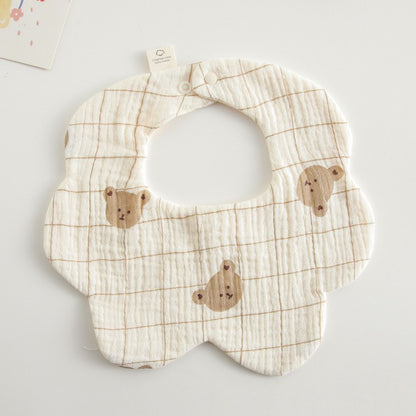 Premium BIB SLABBER BUNGA BAYI SET CELEMEK TATAKAN LIUR ANAK catalog DQIN DM