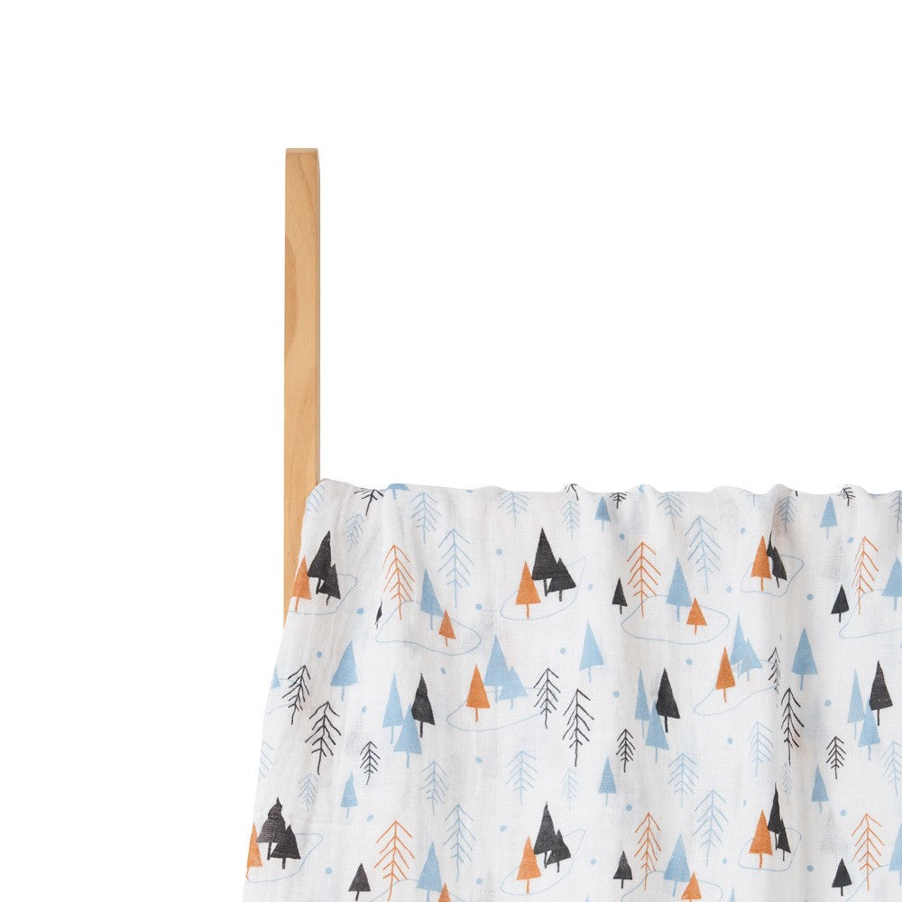 (120x110cm) Kain Bedong Muslin Bayi | Baby Swaddle Muslin Bamboo | Selimut Bayi Catalog G