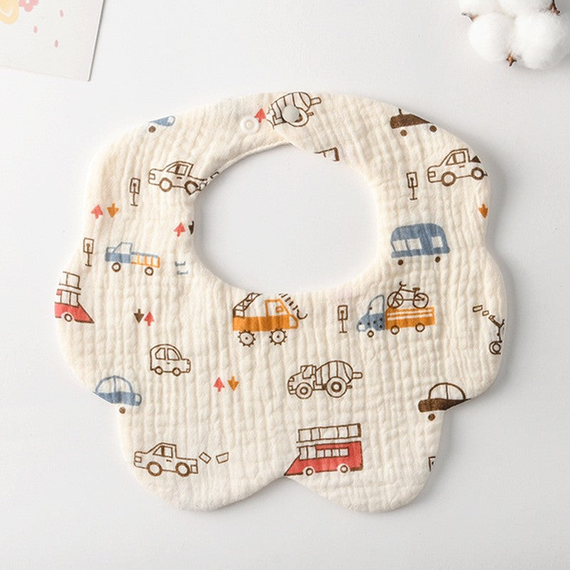 Premium BIB SLABBER BUNGA BAYI SET CELEMEK TATAKAN LIUR ANAK catalog DQIN DM