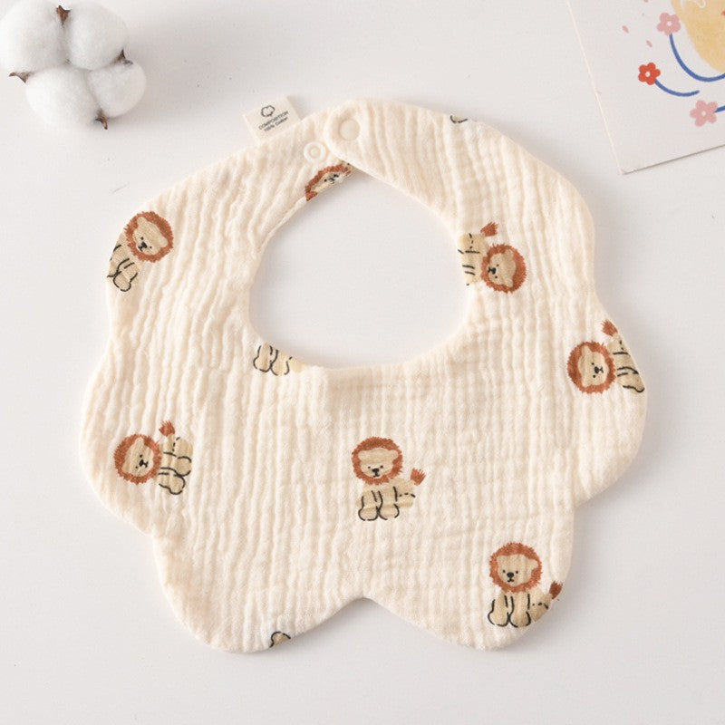 Premium BIB SLABBER BUNGA BAYI SET CELEMEK TATAKAN LIUR ANAK catalog DQIN DM