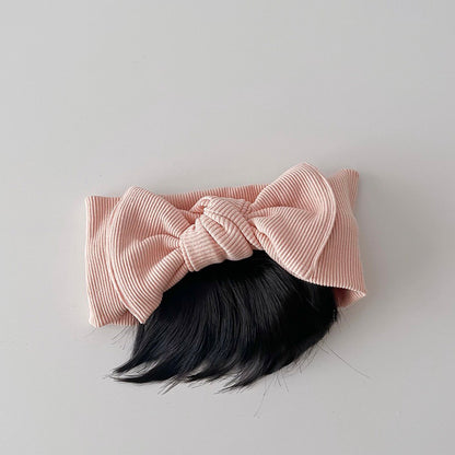 0-3 thn || Bandana Wig Korea Poni Rambut Palsu Topi Cepol Bayi Newborn Anak Catalog JNWG WE