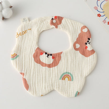Premium BIB SLABBER BUNGA BAYI SET CELEMEK TATAKAN LIUR ANAK catalog DQIN DM