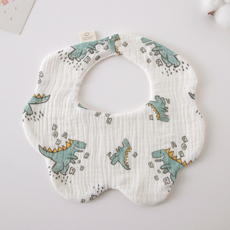 Premium BIB SLABBER BUNGA BAYI SET CELEMEK TATAKAN LIUR ANAK catalog DQIN DM
