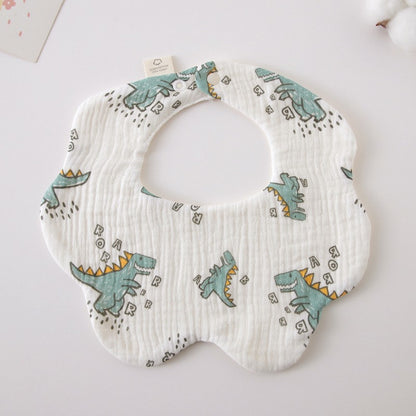 Premium BIB SLABBER BUNGA BAYI SET CELEMEK TATAKAN LIUR ANAK catalog DQIN DM