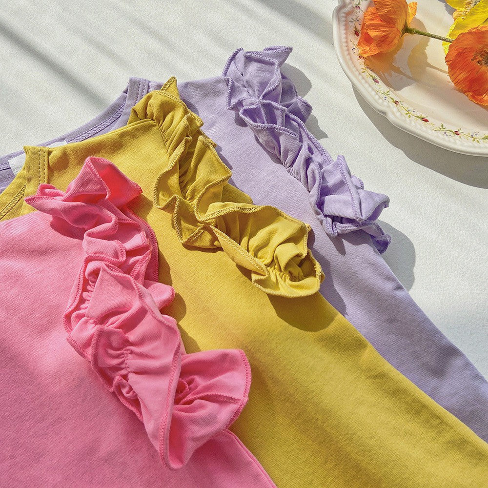 2-6 thn || ATASAN BAJU KAOS BASIC CASUAL BAYI PAKAIAN ANAK PEREMPUAN catalog NXTY TD