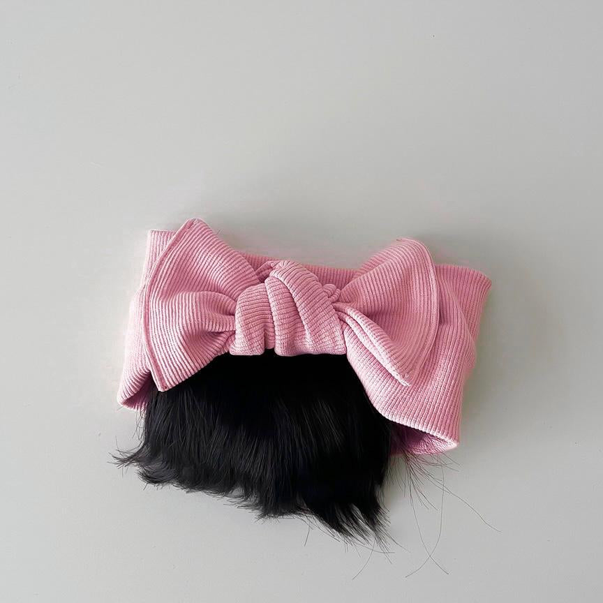 0-3 thn || Bandana Wig Korea Poni Rambut Palsu Topi Cepol Bayi Newborn Anak Catalog JNWG WE
