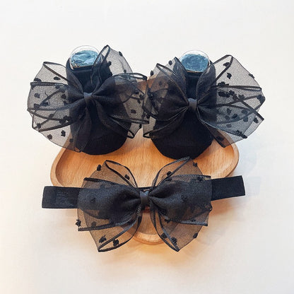 0-2 thn | 2in1 (Kaos kaki + Bandana) BAYI ANAK IMPOR SOCKS LUCU ANAK PEREMPUAN catalog JYRF FN