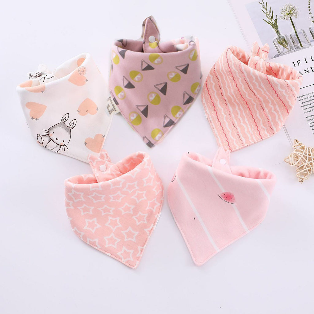 [5pcs] Premium BIB SLABBER BAYI SET CELEMEK TATAKAN LIUR ANAK NMD i catalog