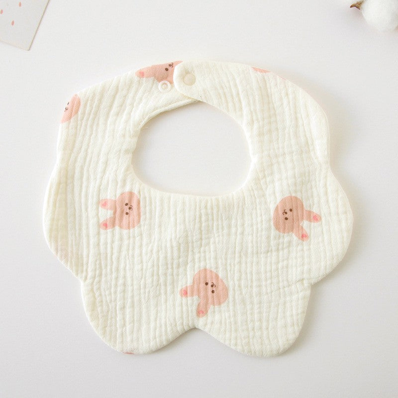 Premium BIB SLABBER BUNGA BAYI SET CELEMEK TATAKAN LIUR ANAK catalog DQIN DM