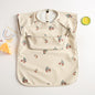 BIB BAYI BAJU BLW  / BABY SILICONE CELEMEK MAKAN MPASI / SLABBER / TATAKAN AIR LIUR DQIN DN catalog