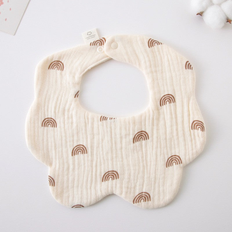 Premium BIB SLABBER BUNGA BAYI SET CELEMEK TATAKAN LIUR ANAK catalog DQIN DM