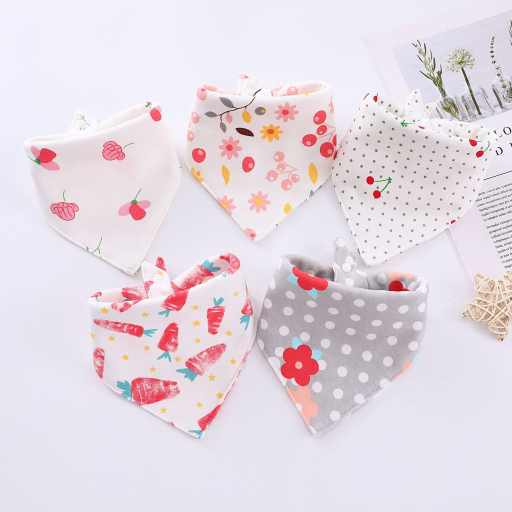 [5pcs] Premium BIB SLABBER BAYI SET CELEMEK TATAKAN LIUR ANAK NMD i catalog