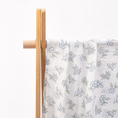 (120x110cm) Kain Bedong Muslin Bayi | Baby Swaddle Muslin Bamboo | Selimut Bayi Catalog G