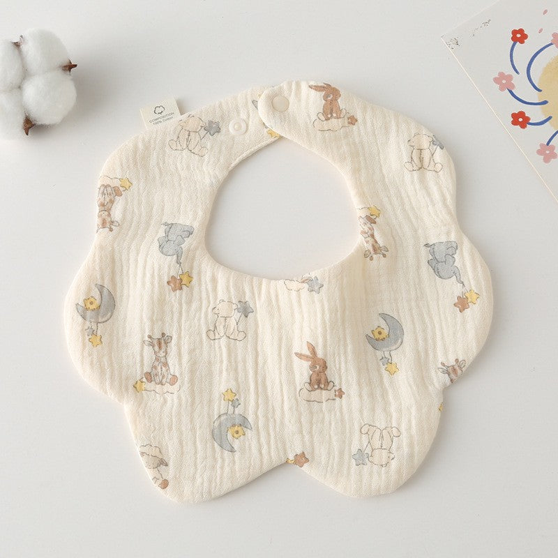 Premium BIB SLABBER BUNGA BAYI SET CELEMEK TATAKAN LIUR ANAK catalog DQIN DM