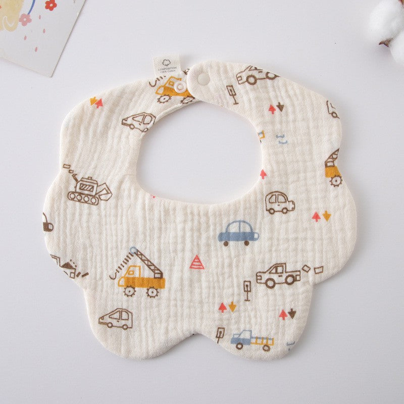 Premium BIB SLABBER BUNGA BAYI SET CELEMEK TATAKAN LIUR ANAK catalog DQIN DM