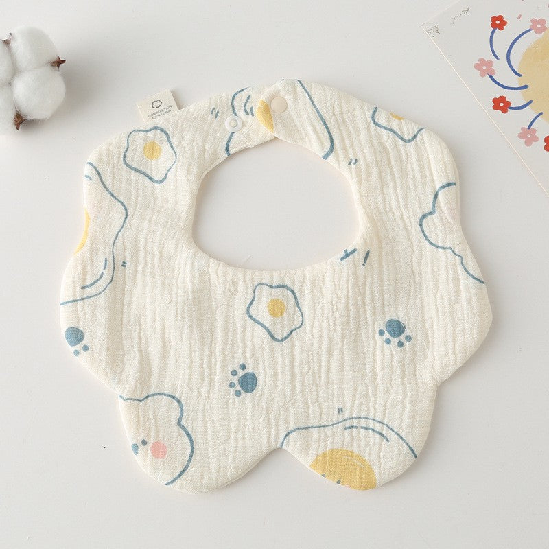 Premium BIB SLABBER BUNGA BAYI SET CELEMEK TATAKAN LIUR ANAK catalog DQIN DM