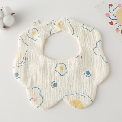 Premium BIB SLABBER BUNGA BAYI SET CELEMEK TATAKAN LIUR ANAK catalog DQIN DM