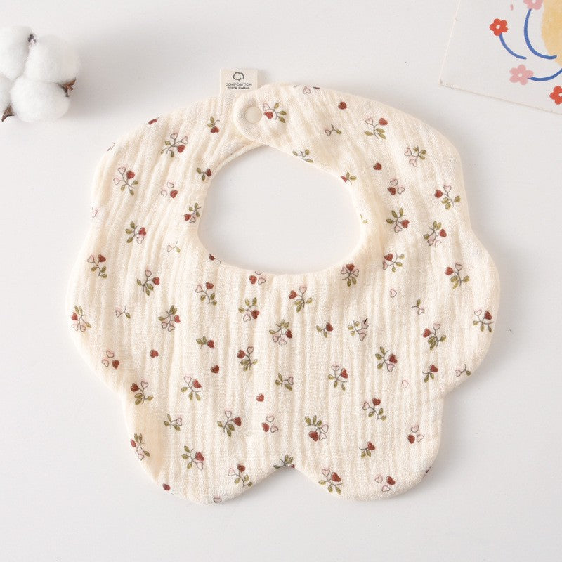 Premium BIB SLABBER BUNGA BAYI SET CELEMEK TATAKAN LIUR ANAK catalog DQIN DM
