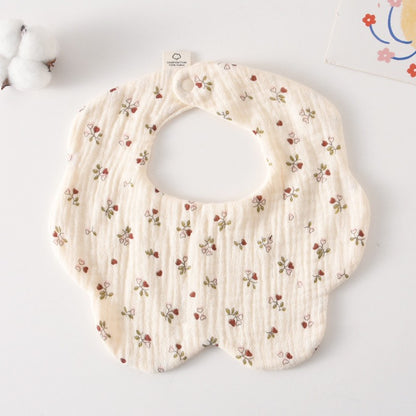 Premium BIB SLABBER BUNGA BAYI SET CELEMEK TATAKAN LIUR ANAK catalog DQIN DM