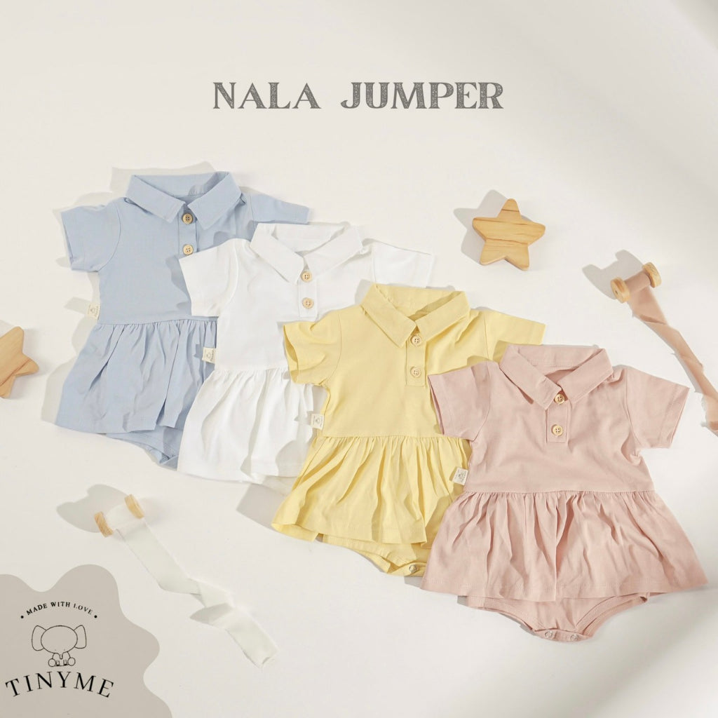 TINYME 0-18bln JUMPER BASIC BAYI | JUMPSUIT ROMPER BAJU PAKAIAN ANAK BABY catalog TMTM NALA