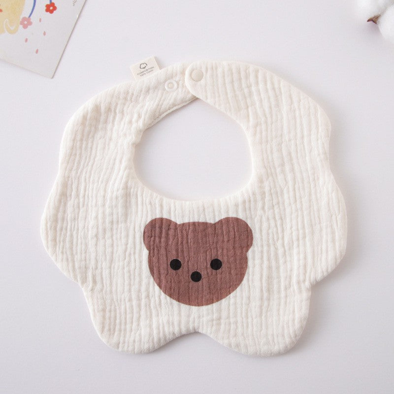 Premium BIB SLABBER BUNGA BAYI SET CELEMEK TATAKAN LIUR ANAK catalog DQIN DM