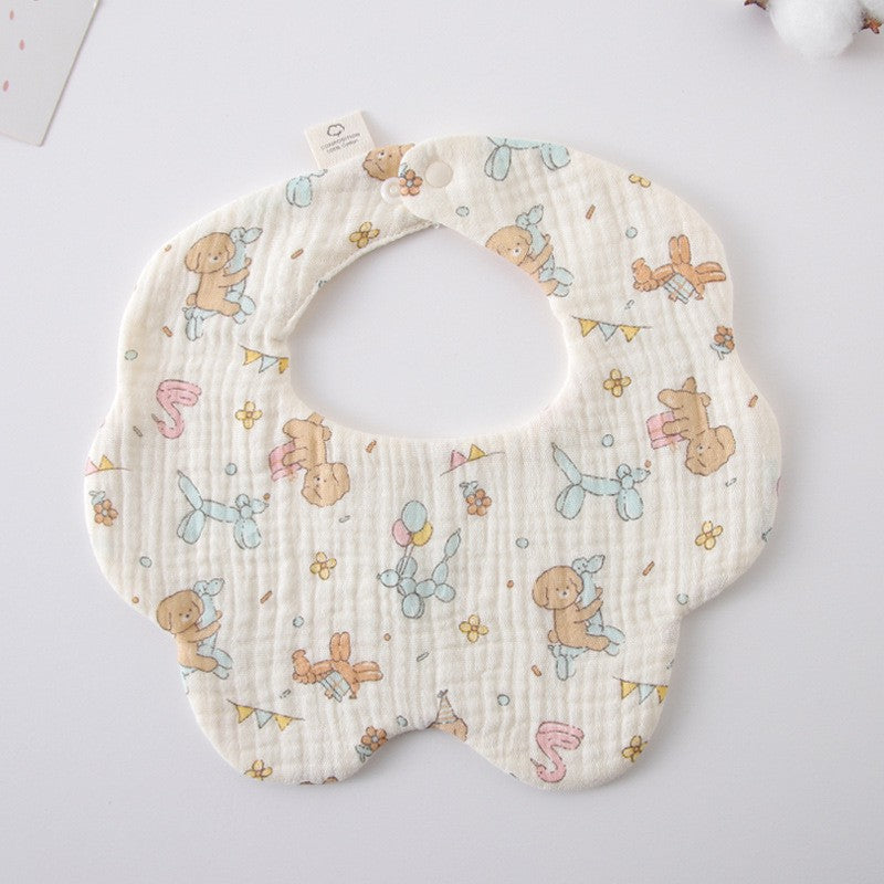 Premium BIB SLABBER BUNGA BAYI SET CELEMEK TATAKAN LIUR ANAK catalog DQIN DM