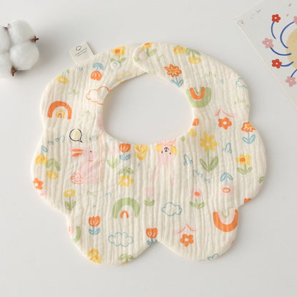 Premium BIB SLABBER BUNGA BAYI SET CELEMEK TATAKAN LIUR ANAK catalog DQIN DM