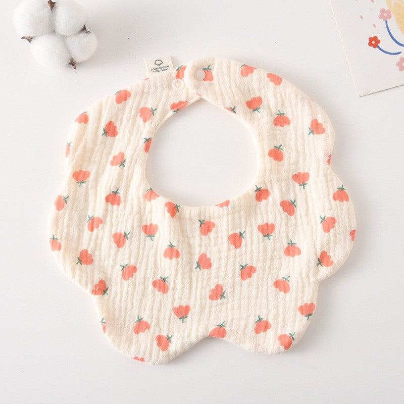 Premium BIB SLABBER BUNGA BAYI SET CELEMEK TATAKAN LIUR ANAK catalog DQIN DM