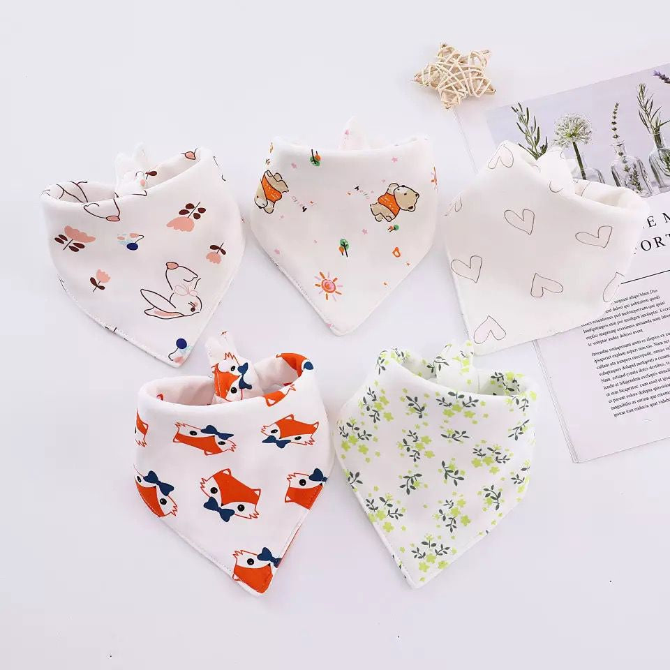 [5pcs] Premium BIB SLABBER BAYI SET CELEMEK TATAKAN LIUR ANAK NMD i catalog