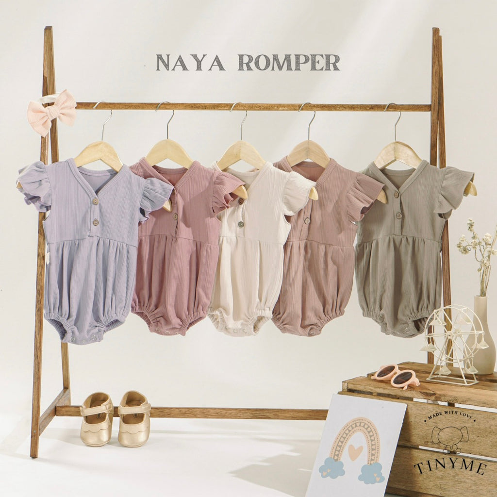 TINYME 0-18bln JUMPER BASIC BAYI | JUMPSUIT ROMPER BAJU PAKAIAN ANAK BABY catalog TMTM NAYA