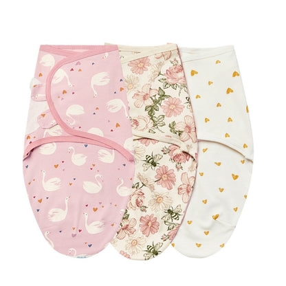 3in1 | bedong instan swaddle wrap instant sarung tidur tempel bayi catalog NSLR RC