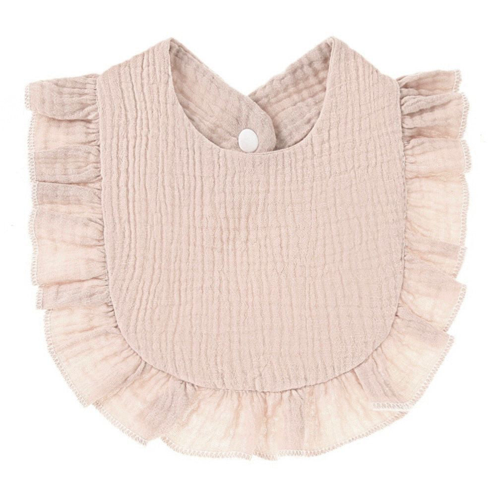 BIB SLABBER RUFFLE POLOS MUSLIN BAYI SET CELEMEK TATAKAN LIUR ANAK DQIN Q catalog