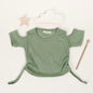 TINYME 1-5thn || CROPTOP ATASAN ANAK KAOS TOP CASUAL PEREMPUAN Catalog TMTM GINA