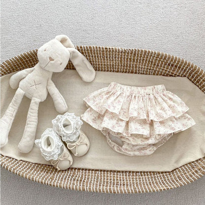 0-2thn | ROK PENDEK KARET CASUAL BAWAHAN ANAK PEREMPUAN catalog DDWJ DAQ