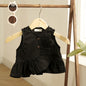 TINYME 0-4thn || TOP RUFFLE ATASAN ANAK KAOS TOP CASUAL PEREMPUAN Catalog TMTM HELEN