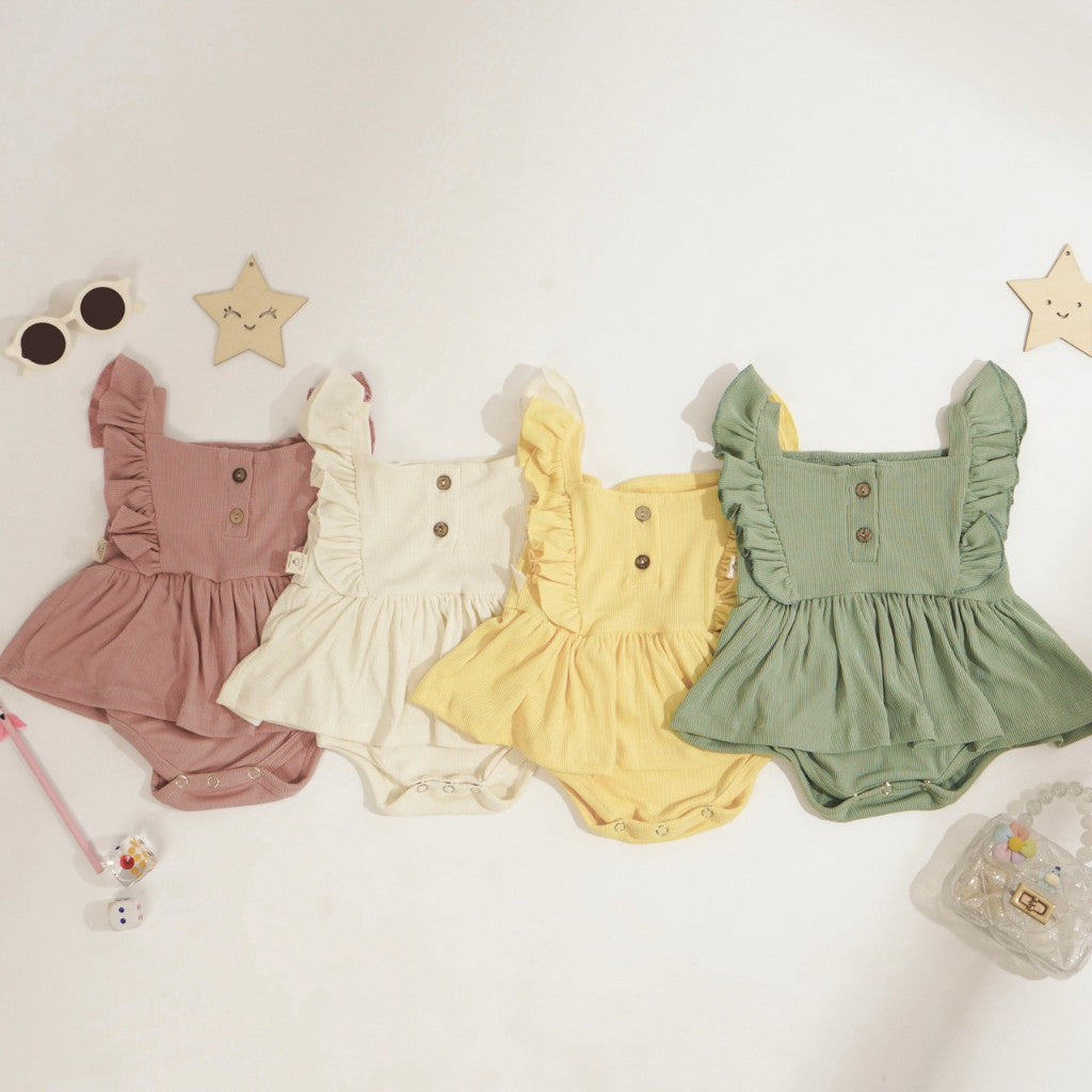 TINYME 0-18bln JUMPER BASIC BAYI | JUMPSUIT ROMPER BAJU PAKAIAN ANAK BABY catalog TMTM EMILY