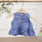 TINYME 0-4thn || TOP RUFFLE ATASAN ANAK KAOS TOP CASUAL PEREMPUAN Catalog TMTM HELEN