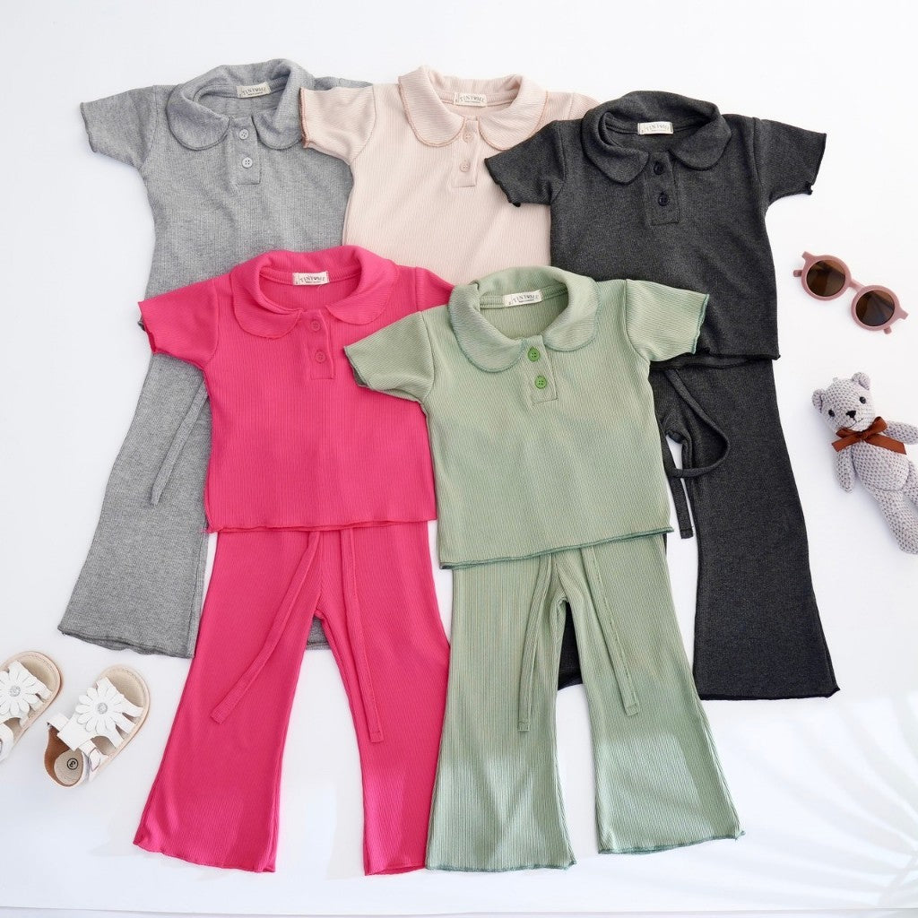 TINYME 1-5 thn || SETELAN KAOS CELANA KULOT ANAK SET ATASAN BAYI catalog TMTM GABY