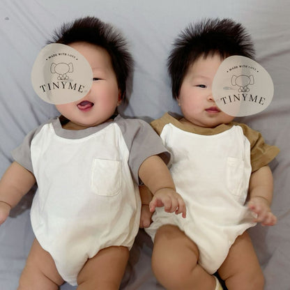 TINYME 0-18bln KATUN PREMIUM ROMPER BASIC BAYI | JUMPSUIT JUMPER BAJU PAKAIAN ANAK BABY catalog TMTM ARLO