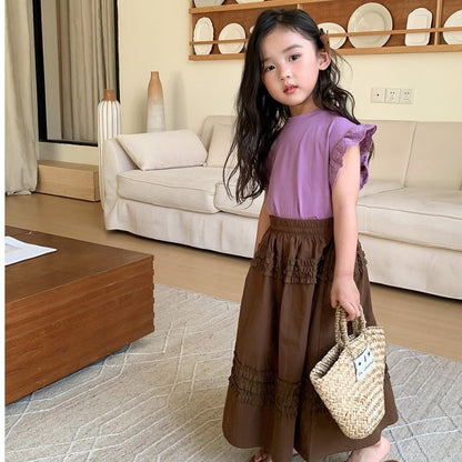 2-6 thn || ROK PANJANG KARET CASUAL BAWAHAN ANAK PEREMPUAN catalog NXTY TAF