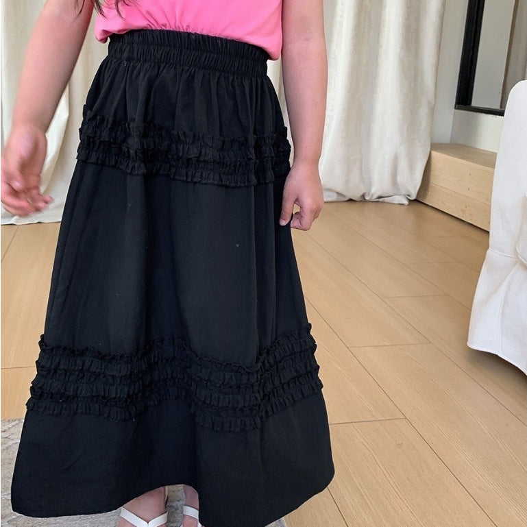 2-6 thn || ROK PANJANG KARET CASUAL BAWAHAN ANAK PEREMPUAN catalog NXTY TAF