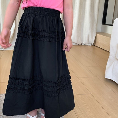 2-6 thn || ROK PANJANG KARET CASUAL BAWAHAN ANAK PEREMPUAN catalog NXTY TAF