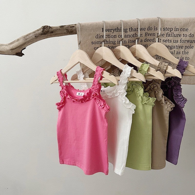 2-6 thn || ATASAN KAOS LENGAN BUNTUNG CASUAL PAKAIAN ANAK PEREMPUAN catalog NXTY TAG