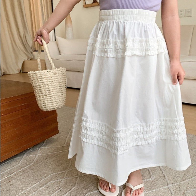 2-6 thn || ROK PANJANG KARET CASUAL BAWAHAN ANAK PEREMPUAN catalog NXTY TAF