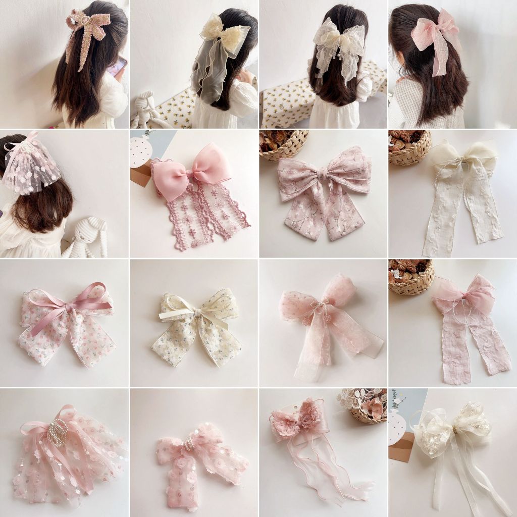 Big Bow Jepitan rambut princess | Pita Rambut | bayi anak aksesoris kepala perempuan catalog WGEP PA